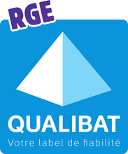 Logo RGE Qualibat, ABR Électricité Plomberie Tonnay-Charente